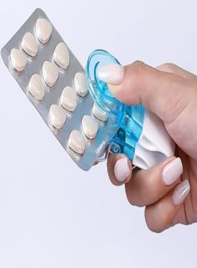 PentaDeco Portable Pill Taker & Remover | Easy Pill Popper for Blister Packs | Tablet Opener Assistance Tool | No-Touch Hygienic Pill Dispenser - Image 1